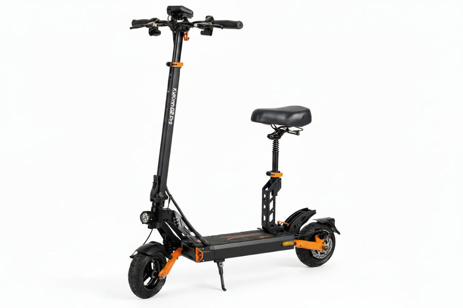Hulajnoga elektryczna KuKirin G2 PRO Wersja Ulepszona 2024 - Silnik 600W 15.6Ah Opony 9 Cali 45km/h – Czarna Pomarańczowa - dostawca