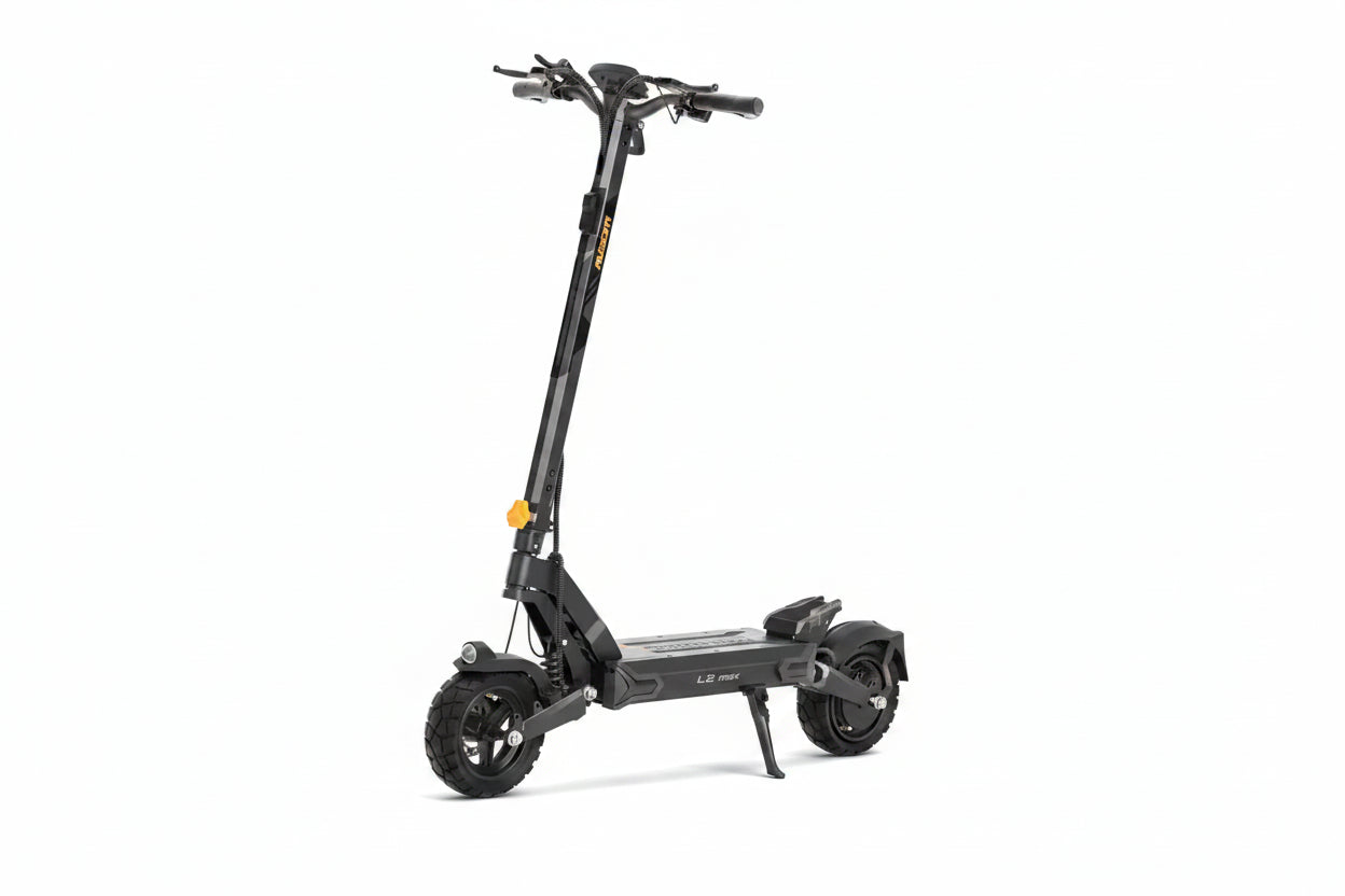 Jednosilnikowa składana hulajnoga elektryczna Ausom L2 Max, silnik 1000W, 50km/h, bateria 48V 20,8Ah, opony bezdętkowe 10x3 cali - dostawca