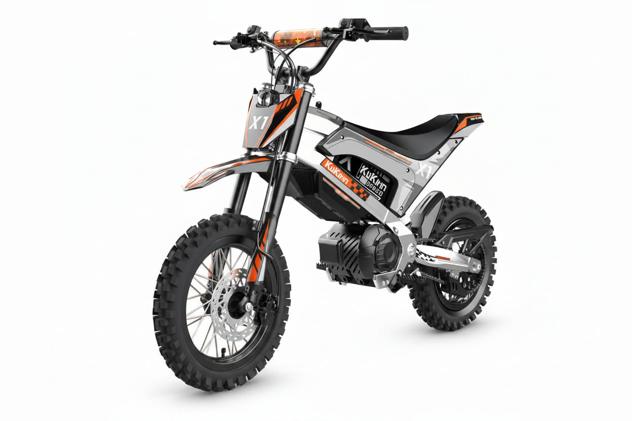 Motocykl elektryczny KuKirin X1, silnik o średniej mocy 1000 W, akumulator 48 V 20,8 Ah, opony terenowe 14/12 cali - dostawca