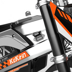 Motocykl elektryczny KuKirin X1, silnik o średniej mocy 1000 W, akumulator 48 V 20,8 Ah, opony terenowe 14/12 cali - dostawca