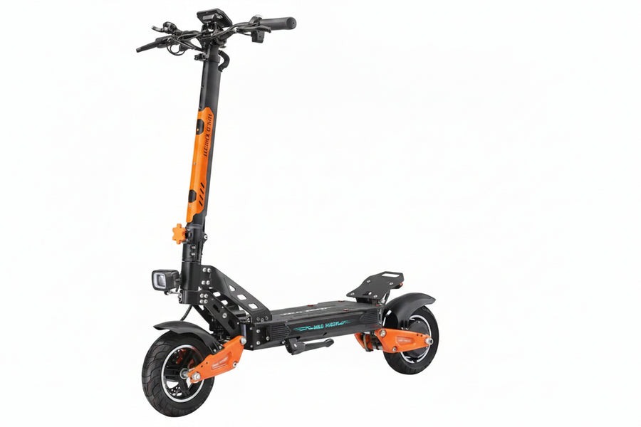 Składana hulajnoga elektryczna Halo Knight T102, silnik 1200W, bateria 52V 21Ah, 10-calowe opony, maks. prędkość 50km/h - dostawca