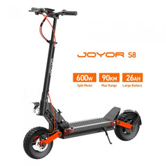 Joyor S8, silnik 600W, bateria 48V 26AH, 10-calowe opony, maks. prędkość 25km/h, zasięg 90km - dostawca