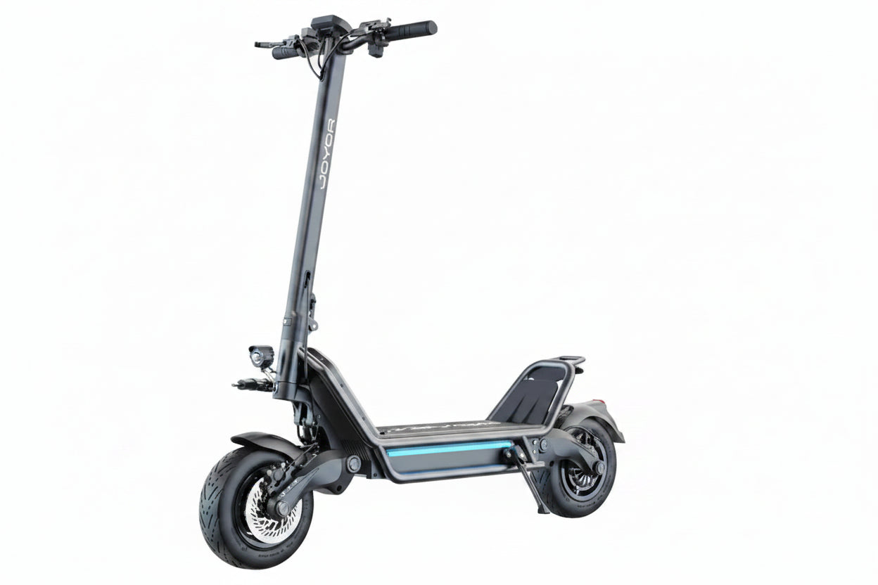 Joyor E6-S, bateria 60V 31.5Ah, tłumik kierownicy, prędkość 80km/h - dostawca
